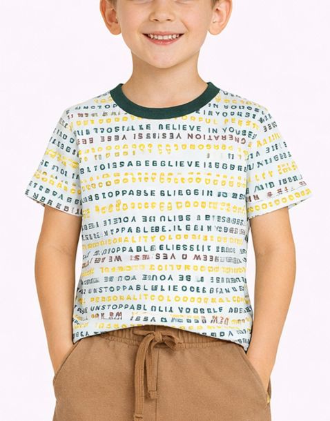 CHICCO Unisex Tee White/Multi