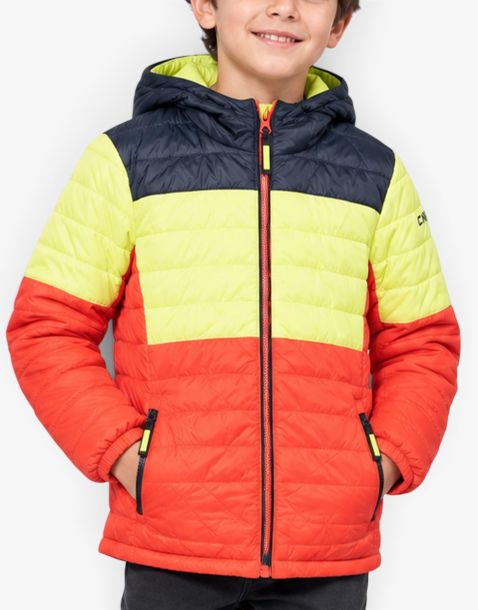 CMP Kid G Jacket Fix Hood Multicolor