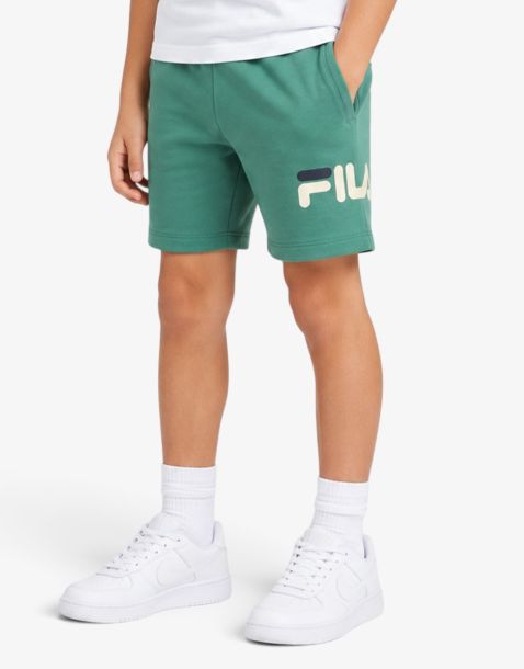 FILA Lobez Graphic Logo Shorts Green