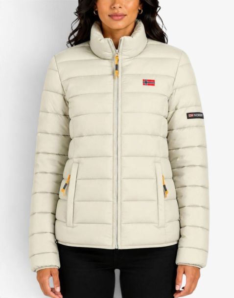 GEOGRAPHICAL NORWAY Atikolor Puffer Jacket Sage