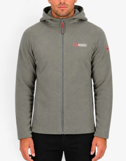 GEOGRAPHICAL NORWAY Tugood Fleece Jacket Dark Grey