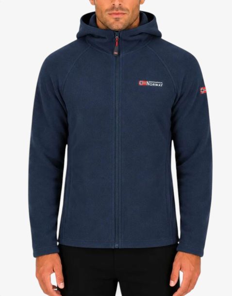 GEOGRAPHICAL NORWAY Unicia Fleece Jacket Navy