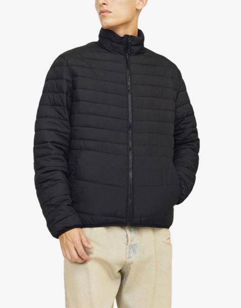 JACK&JONES Jjestate Packable Puffer Collar Noos Black