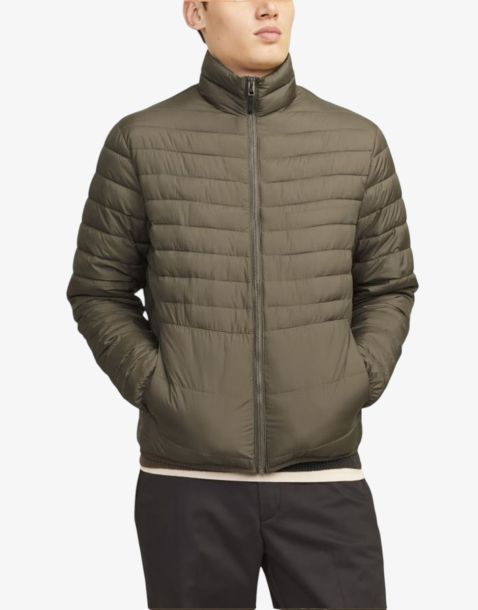 JACK&JONES Jjestate Packable Puffer Collar Noos Green