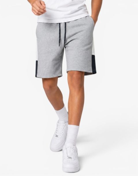 JACK&JONES Jpstlogo Blocking Sweat Shorts Vg Sn Jnr Light Grey