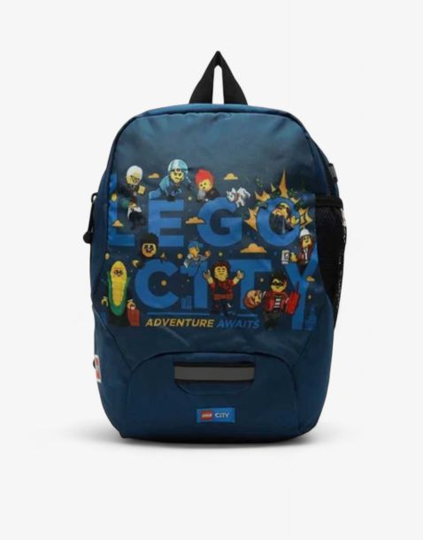 LEGO City Awaits Backpack Blue