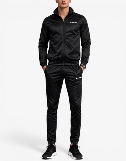 LOTTO Train Tracksuit Black