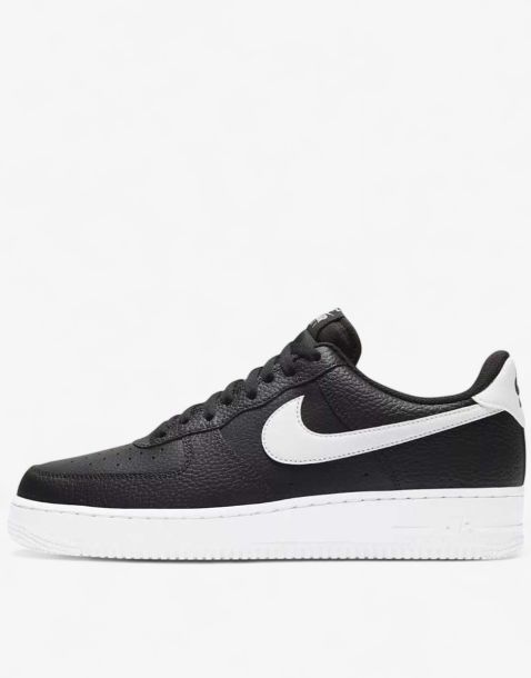 NIKE Air Force 1 Shoes Black/White