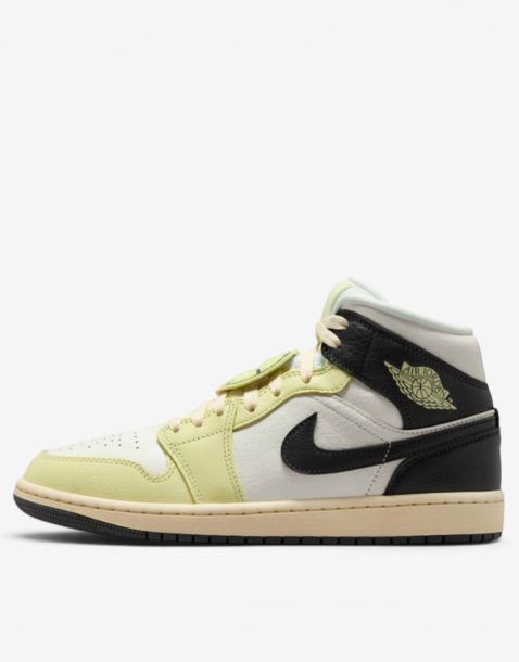 NIKE Air Jordan 1 Mid SE White / Yellow