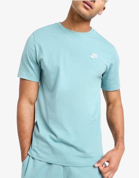 NIKE Club Tee Denim Turquoise