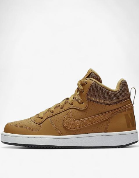 NIKE Court Borough Mid Gs Shoes Brown