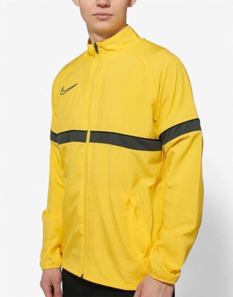 NIKE Dry Academy 21 Woven Track Jacket Yellow