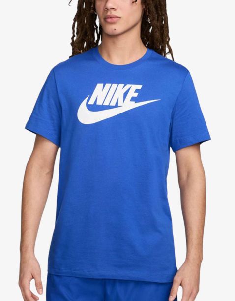 NIKE Icon Futura Tee Court Blue