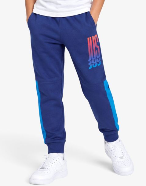 NIKE Sportswear Rise Fleece Pant Blue