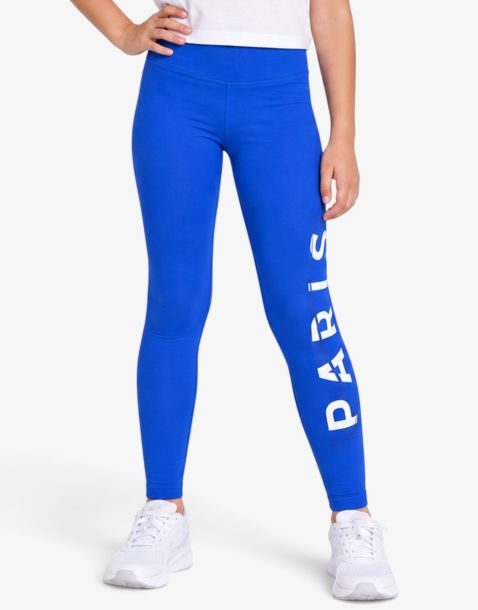 NIKE x Jordan Paris Saint-Germain High Waisted Leggings Blue