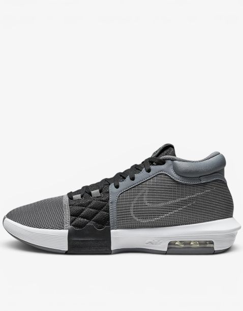 NIKE x LeBron Witness 8 Cool Grey / Black