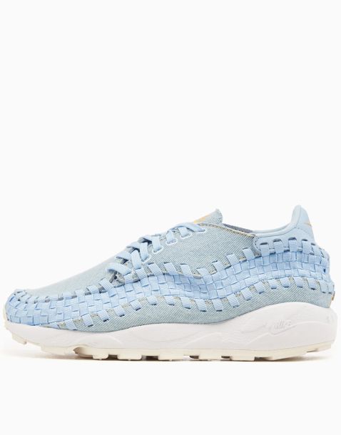 NIKE Air Footscape Woven Shoes Blue