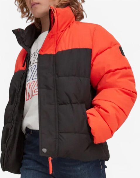ONEILL Charged Puffer Jacket Black/Red