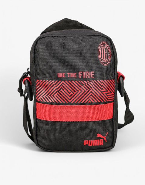 PUMA x AC Milan Ftbl Nxt Portable Bag Black