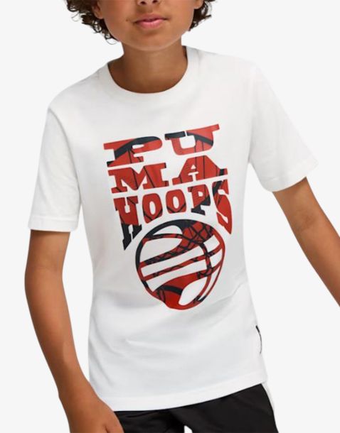 PUMA Basketball Blueprint Tee White