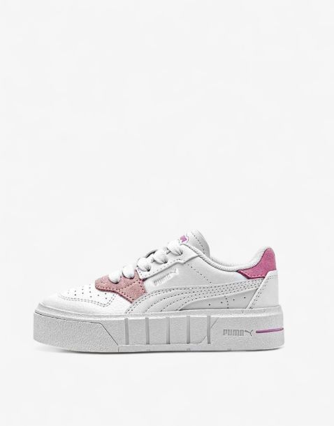 PUMA Cali Court Match Ps Shoes White/Pink