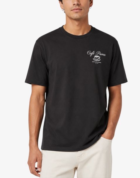 PUMA Classics Cafe Tee Black