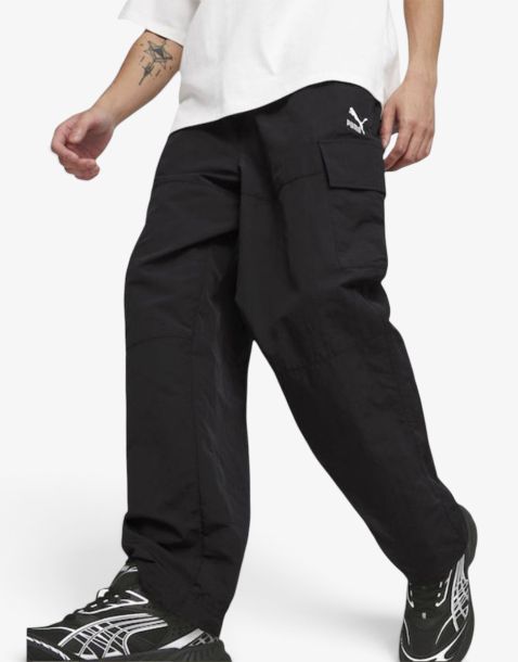 PUMA Classics Cargo Pants Black