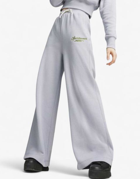 PUMA Classics Relaxed Pants Grey