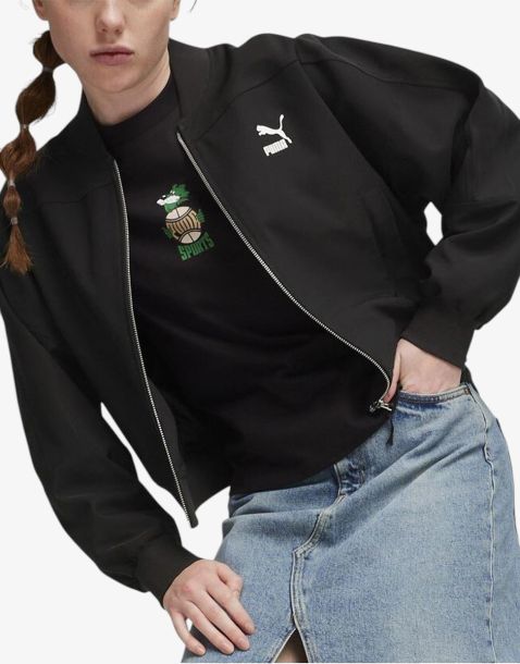 PUMA Classics Shiny Jacket Black