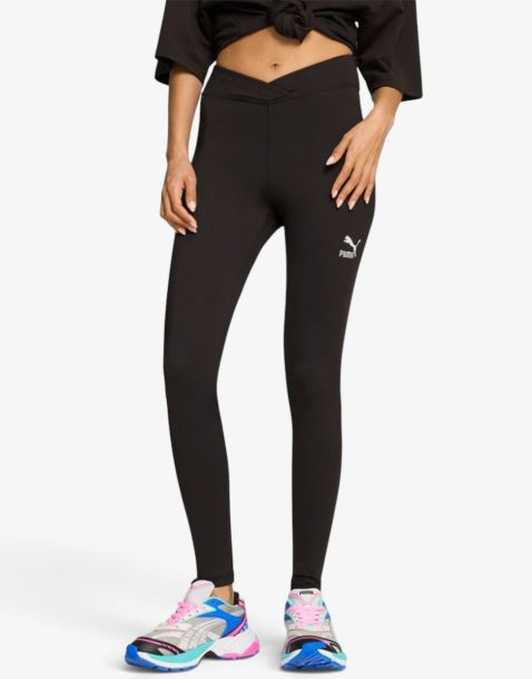PUMA Classics Wrap High Waist Tight Black