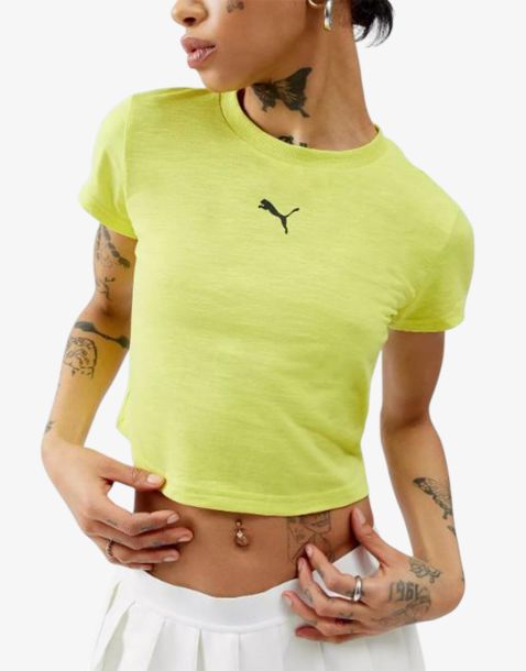 PUMA Dare To Baby Tee Yellow