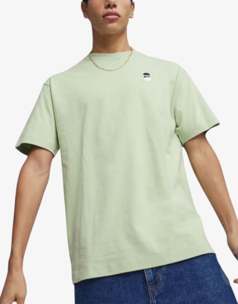 PUMA Downtown 180 Logo Tee Green