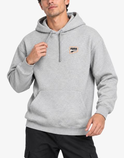 PUMA Downtown Graphic Hoodie Gray
