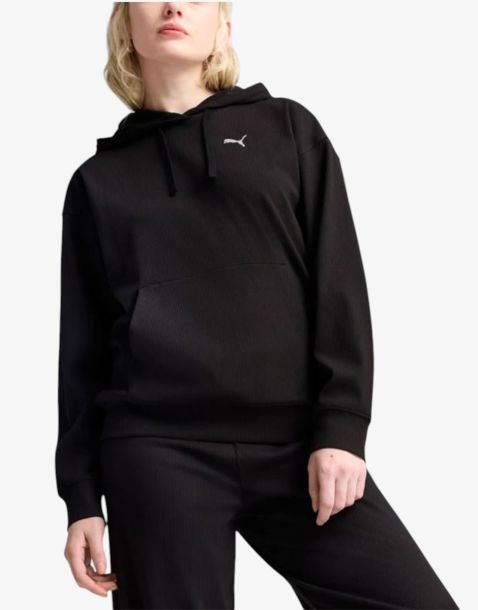 PUMA Ess Elevated Comfort Hoodie Black