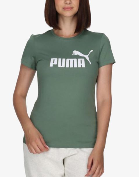 PUMA Essential Logo Tee Green