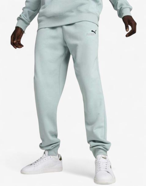 PUMA Essentials 2 Color No1 Logo Pants Green