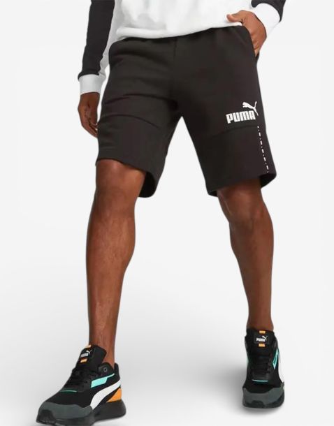 PUMA Essentials Block Tape Pats Black