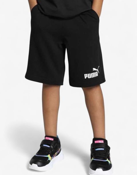 PUMA Essentials Jersey Shorts Black