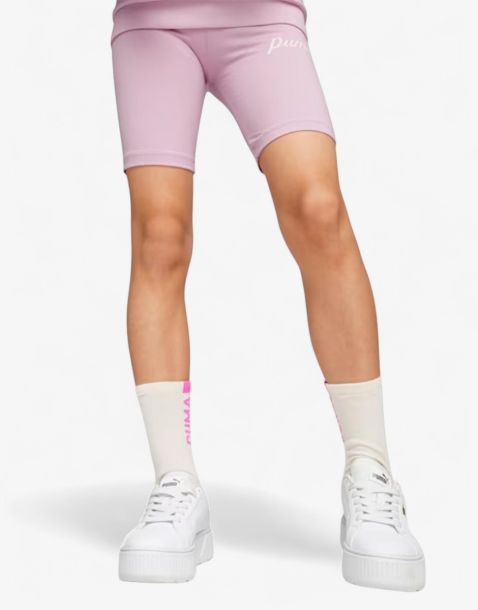 PUMA Essentials+ Blossom Short Tights Purple