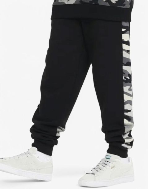 PUMA Essentials+ Camo Pants Black/Grey