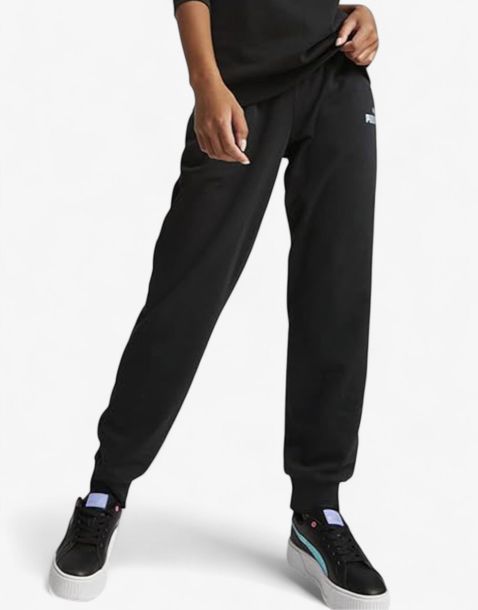 PUMA Essentials+ Metallic Pants Black