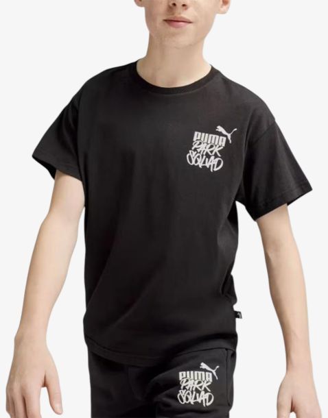 PUMA Essentials+ Mid 90's Graphic Tee Black