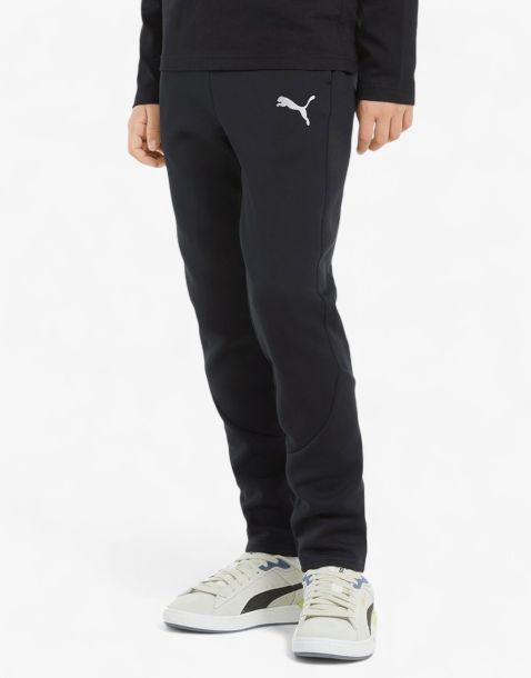 PUMA Evostripe Youth Slim Fit Pants Black