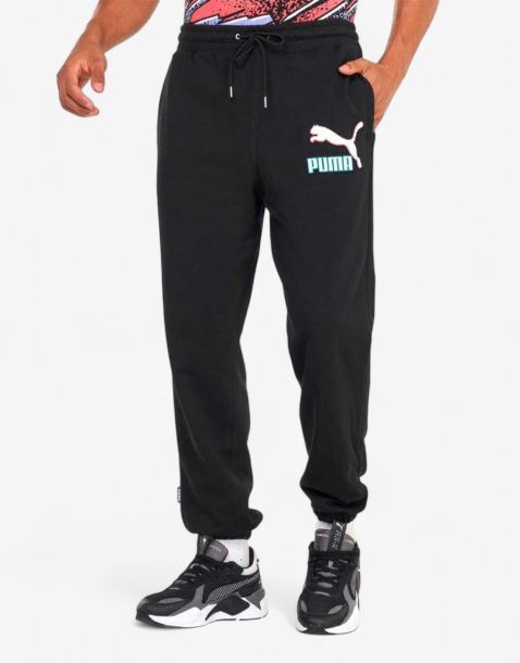 PUMA Fandom Sweatpants Black