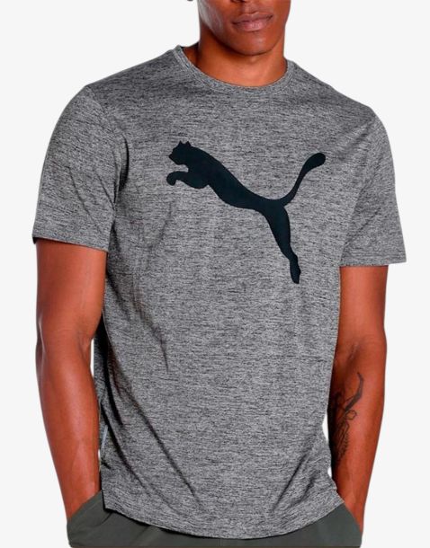 PUMA Favourite Heather Cat Tee Gery