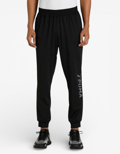 PUMA Fit Polyspan Training Pants Black