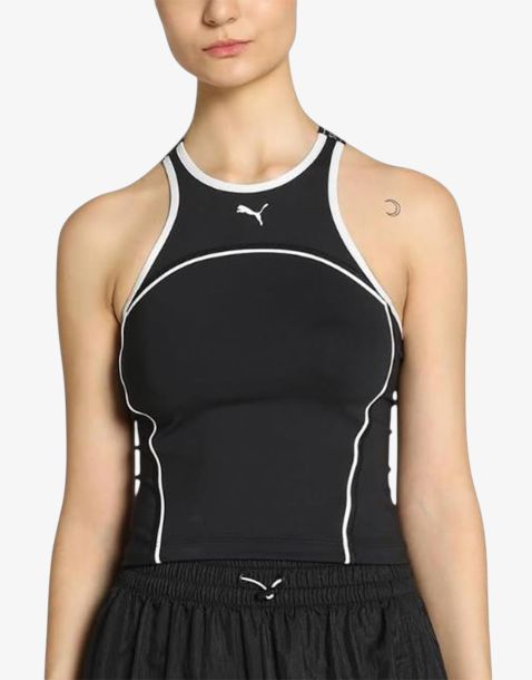 PUMA Fit Strong Training Tank Top Black