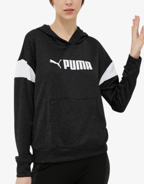 PUMA Fit Tech Knit Hoodie Black