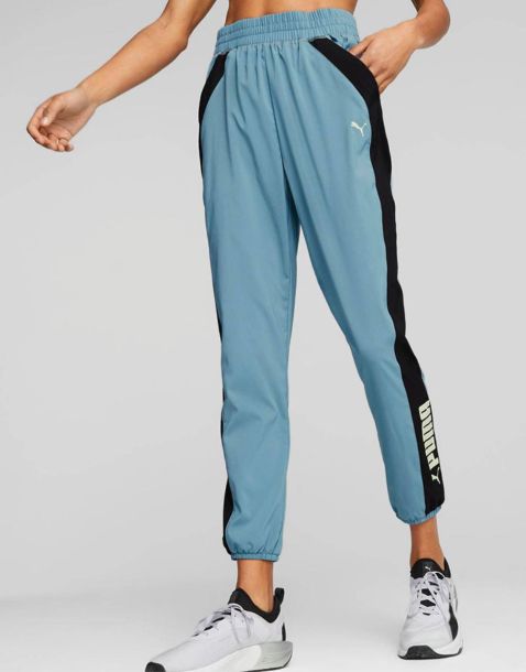 PUMA Fit Woven Jogger Pants Blue