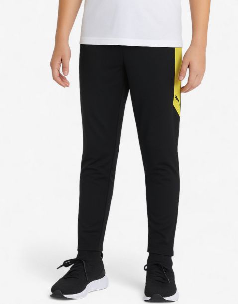 PUMA FtblXNT Pant JR Black/Yellow